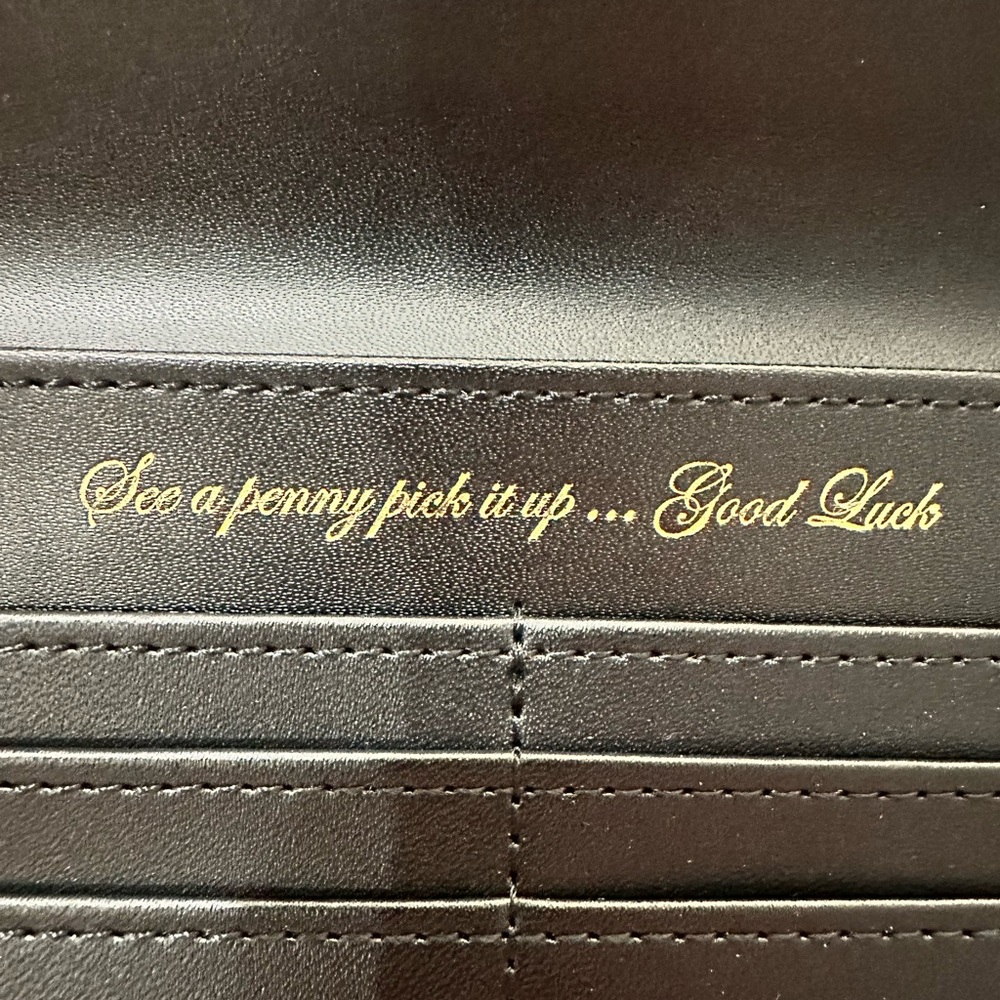Ted Baker Like NEW Stunning Long Black Wallet - Picture 4 of 13